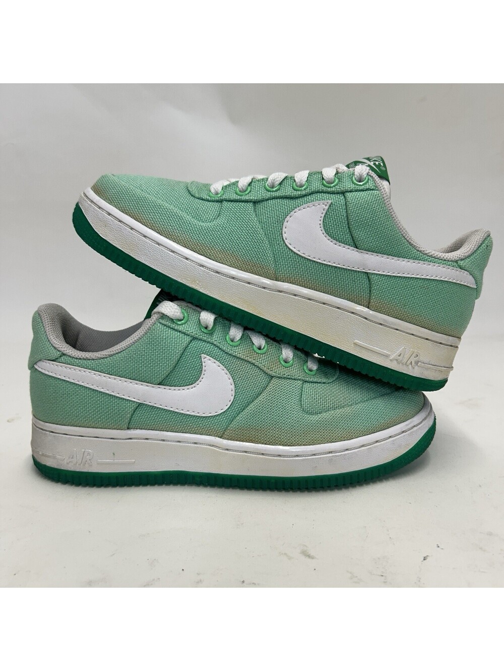 Nike Air Force 1 Low WMNS Canvas “Tourmaline Green White”